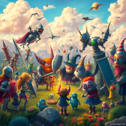 Chronicles of Chaos: Whose World Is It Anyway? - Text-based game