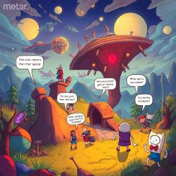MetaQuest: Whose Adventure Is It Anyway? - Text-based game
