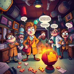 Relic Ruckus: Whose Is It Anyway? - Text-based game