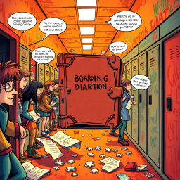 Whose Diary Is It Anyway? - Text-based game