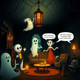 Whose Haunt is This? - Text-based game