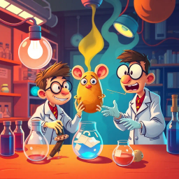 Lab Rascals: Who's Lab Is It Anyway? - Text-based game