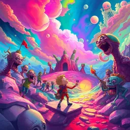 Spectrum Wars: Who's Dimension is It Anyway? - Text-based game
