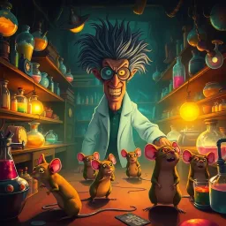 Lab Rats: Who's Lab is it Anyway? - Text-based game