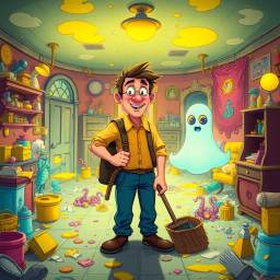 Whose Mess Is This, Anyway? - Text-based game