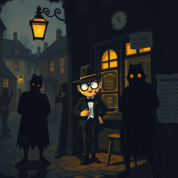 Whose Shadows Are These? - Text-based game