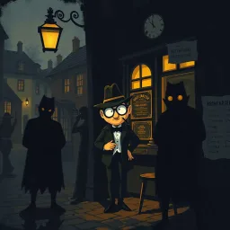 Whose Shadows Are These? - Text-based game