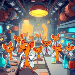 Lab Rats: Who's Lab Is It Anyway? - Text-based game