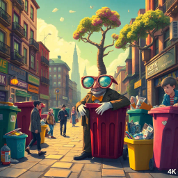 Whose Bin Is It Anyway? - Text-based game