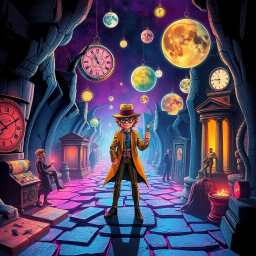 Chrono-Capers: Whose Time is It Anyway? - Text-based game