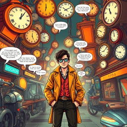Chrono-Caper: Whose Time Is It, Anyway? - Text-based game