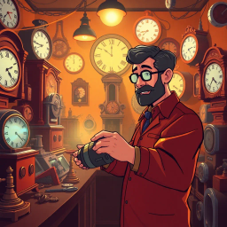 Chrono-Capers: Whose Time is it Anyway? - Text-based game