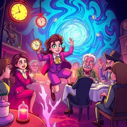 Chrono-Capers: Whose Time is It Anyway? - Text-based game