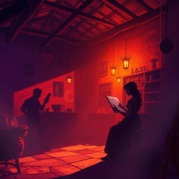 Shadowcraft: Whose Shadow is it Anyway? - Text-based game