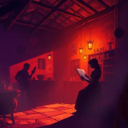 Shadowcraft: Whose Shadow is it Anyway? - Text-based game
