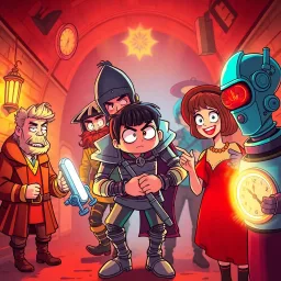 Chrono-Capers: Whose Time Is It Anyway? - Text-based game