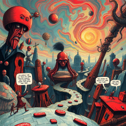 Chronicles of Chaos: Whose World is it Anyway? - Text-based game