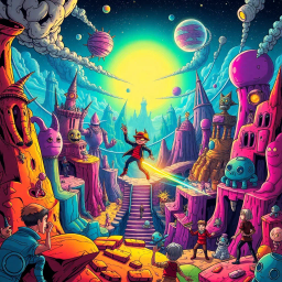 Spectrum Wars: Whose Dimension Is It Anyway? - Text-based game