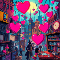 Heartstrings: Whose Heart Is It Anyway? - Text-based game