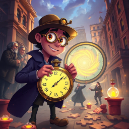 Chrono Caper: Whose Time Is It, Anyway? - Text-based game