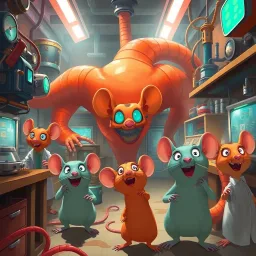 Lab Rats: Whose Lab is it Anyway? - Text-based game