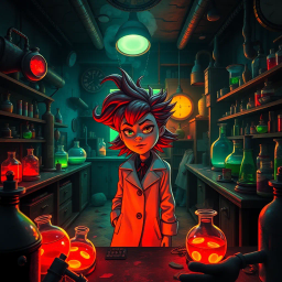 Whose Lab Is It Anyway? - Text-based game