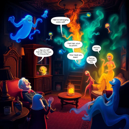 Whose Ghost Is It Anyway? - Text-based game