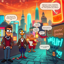 Whose Hello, Anyway? - Text-based game