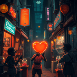 Whose Heart Is It, Anyway? - Text-based game