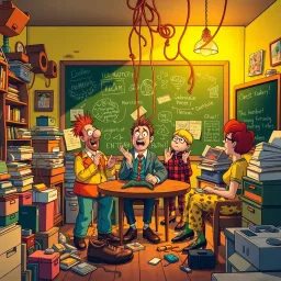 Whose Mess Is It Anyway? - Text-based game