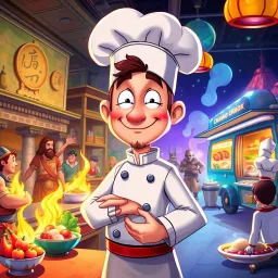 Chrono Chef: Culinary Time Wars - Text-based game