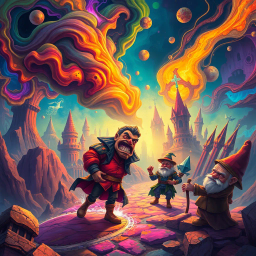 Chronicles of Chaos: Whose World is it Anyway? - Text-based game