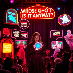 Whose Ghost Is It Anyway? - Text-based game