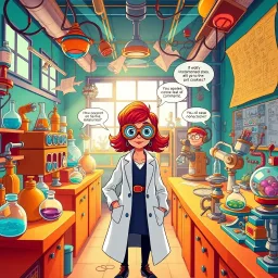 Whose Lab Is It Anyway? - Text-based game