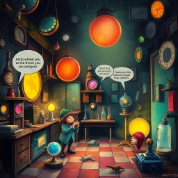 Whose Lab Is It Anyway? - Text-based game
