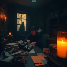 Whose Shadow is That? - Text-based game