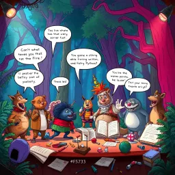 Chaos Chronicles: Whose Mayhem Is It Anyway? - Text-based game