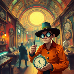Chrono-Caper: Whose Time Is It, Anyway? - Text-based game