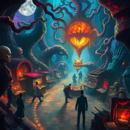 Nightmare Exchange: Whose Dream Is It Anyway? - Text-based game