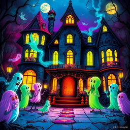 Whose Ghost Is It Anyway? - Text-based game