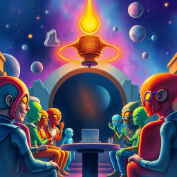 The Intergalactic Greetings Bureau - Text-based game
