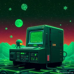Cosmac Quest - Text-based game