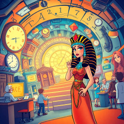 Chrono-Capers: Whose Time Is It Anyway? - Text-based game