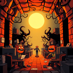 Whose Hell Is It Anyway? - Text-based game