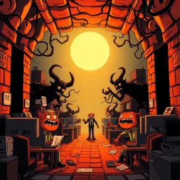 Whose Hell Is It Anyway? - Text-based game