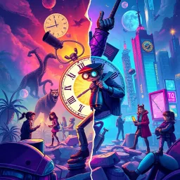 Chrono-Collapse: Whose Time Is It Anyway? - Text-based game