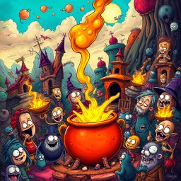 Chronicles of Chaos: Whose Mayhem Is It Anyway? - Text-based game