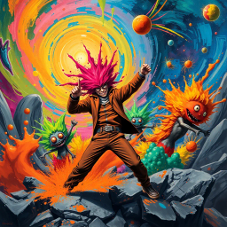 Spectrum Wars: Whose Dimension Is It Anyway? - Text-based game