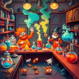 Whose Lab Is It Anyway? - Text-based game