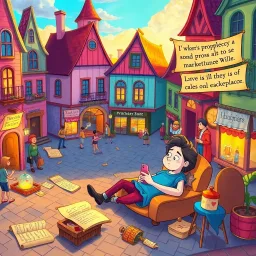 Whose Prophecy is it Anyway? - Text-based game